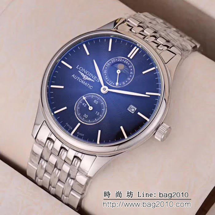 LONGINES浪琴 紳士風格 全自動機械精品男士腕表 WSS0642